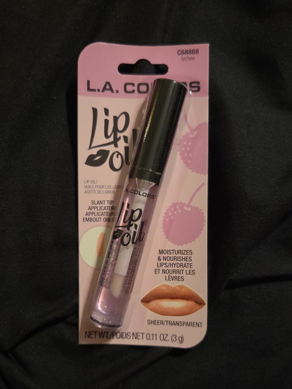 L.A. COLORS Lip Oil Sheer/Transparent (Lychee)